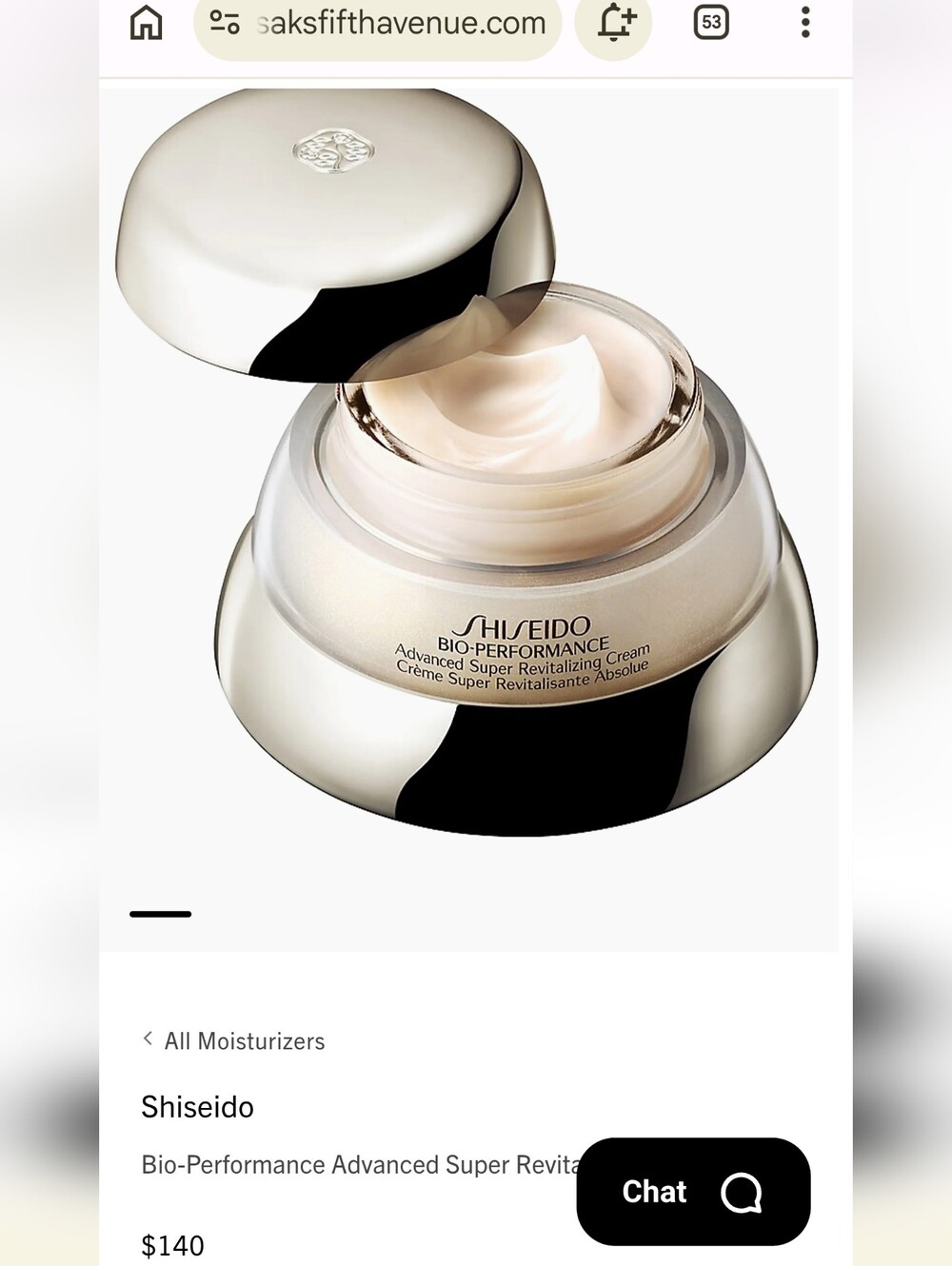 Shiseido Bio-Performance Cream